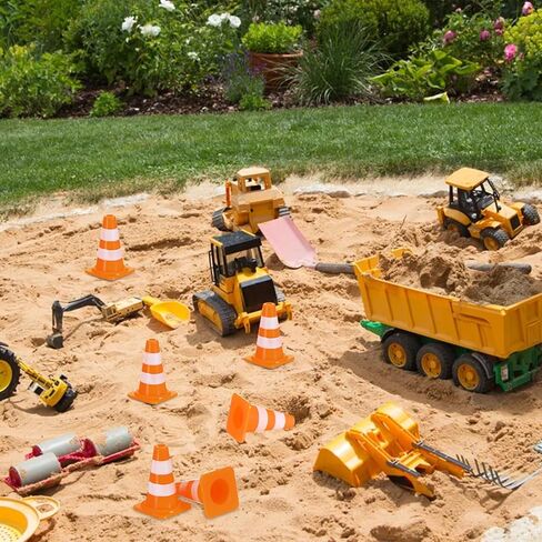 30 Pcs Mini Traffic Cones, 1" Plastic Small Cones,Small Orange Cone Mini Construction Cone Traffic Caution Signs for Micro Landscape Sand Table, Street Signs, Engineering Road ConeSS Model(Orange) in Saudi Arabia