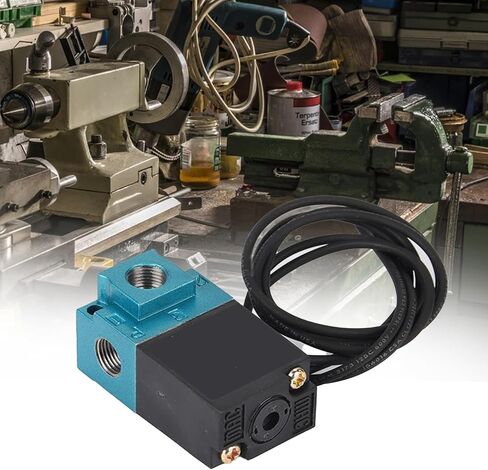 صمام الملف اللولبي 3 -port Mac ، DC 12V للتحكم الإلكتروني في الملف اللولبي مع التركيبات النحاسية - 5.4W ، 35A in Kuwait