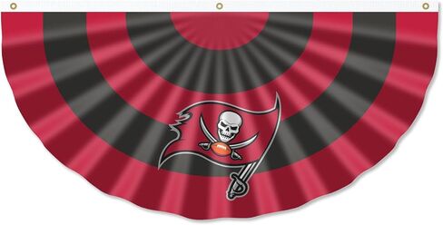 WinCraft Tampa Bay Buccaneers Bunting Pleated Fan Banners in Saudi Arabia