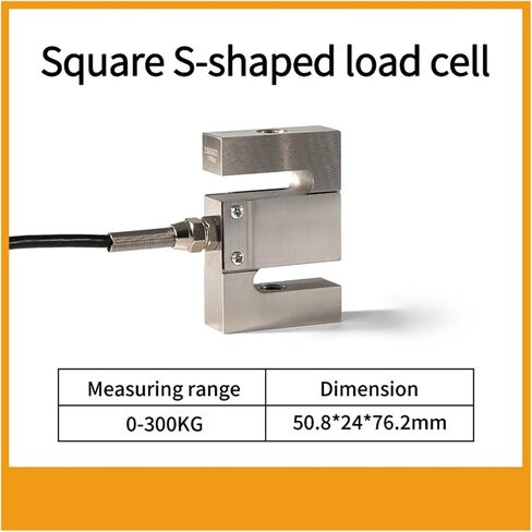 S-type تحميل خلية مستشعر 5 كجم 10 كجم 20kg 30kg 50kg 100kg Hx711 Module Module Sensor Scale Electronic Scale 200kg 300kg 500kg 1t 2t 3t (المدى 0-300kg) in Kuwait