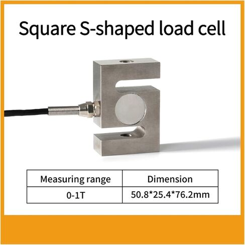 S-type تحميل خلية مستشعر 5 كجم 10 كجم 20kg 30kg 50kg 100kg Hx711 Module Module Sensor Scale Electronic Scale 200kg 300kg 500kg 1t 2t 3t (المدى 0-300kg) in Kuwait