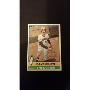 Dave Giusti Pirates 1976 Topps #352 Astros Authentic Signed Autograph FB15 - Autographed Baseball Cards in Saudi Arabia