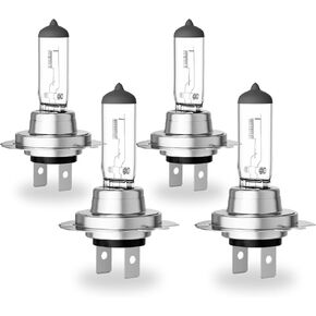 9005 HB3 Halogen المصباح الأمامي ، 12 فولت 55W ، 4000 شمعة ، 3800 كيلو ، لا وهج ، مصابيح الأمامية عالية ومنخفضة ، مصابيح ضوء الرأس للسيارة ، حزمة 4 in Saudi Arabia