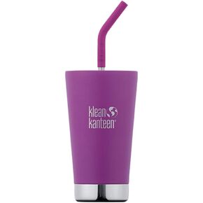 Klean Kanteen 19322079014016 Insulated Tumbler with Straw, 16 oz, 16 fl oz (473 ml), Very Bright in Kuwait