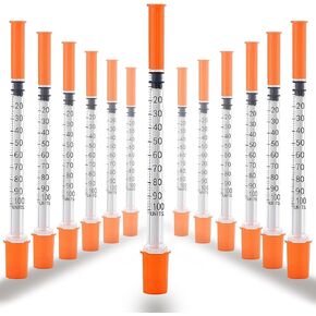 محاقن 1ML/CC مع 29G 1/2 "(13 مم) الإبرة ، و 30pack مختبر لوازم ملفوفة بشكل فردي (1cc 29g 1/2" -30pack) in Kuwait