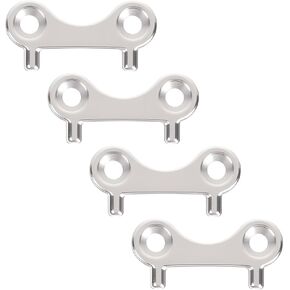 4 PCS Boat Gas Cap Key, Stainless Steel Boat Gas Key, Deck Fill Plate Keys Replacement for Marine Boats Yacht Fuel Water Tank in Kuwait