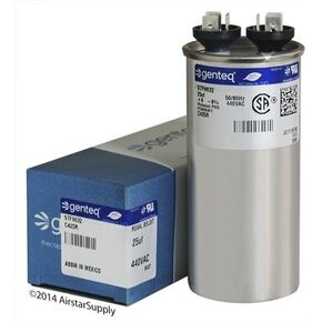 97F9632-25 uf MFD 440 Volt VAC - Genteq Round Run Capacitor Upgrade in Saudi Arabia
