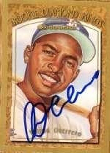 تم توقيعه Wilton Guerrero 1997 Rookie Donruss Diamond King - MLB Motagopered Baseball Cards in Saudi Arabia