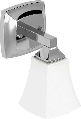 MOEN YB5161CH VOSS 1 Light Dual Mostt Bath Bathite Banity مع الزجاج المتجمد والكروم in Kuwait