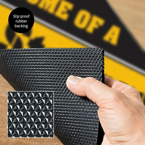 Team Sports America Pittsburgh Steelers, Officially Licensed Door Mat 28 x 16 Inches Indoor Outdoor Sports Fan Rug in Saudi Arabia