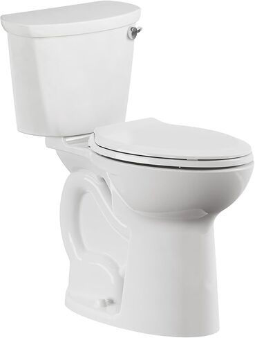 American Standard 215tb104.020 Cadet Pro من قطعتين ، ارتفاع طويل إضافي ، مقبود خشن 10 بوصة ، ممدود ، أبيض ، 1.28 GPF in Kuwait