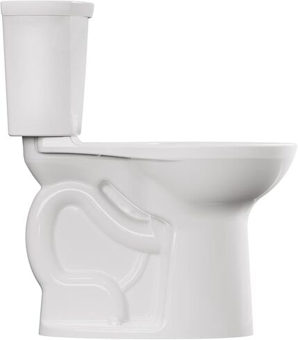 American Standard 215tb104.020 Cadet Pro من قطعتين ، ارتفاع طويل إضافي ، مقبود خشن 10 بوصة ، ممدود ، أبيض ، 1.28 GPF in Kuwait