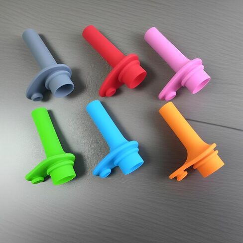 Compatible with Zak Replacement Bite Valve,6 Pack Silicone Replacement Bite Valve for Zak Designs Kelso 15oz Water Bottles,BPA-Free,Reusable Straw Valves. in Kuwait