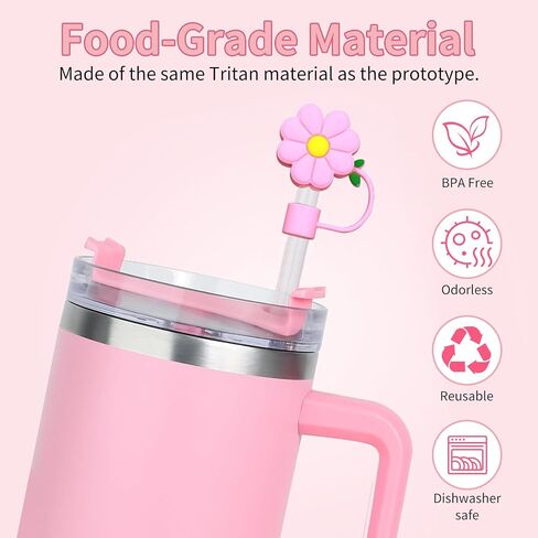 Floral Boot for Stanley Quencher Tumbler H2.0 30oz 40oz & IceFlow 20oz 30oz & Owala 24oz & Hydro Flask 12-24 oz & Bottom of 2.83-2.95 inch Protective Silicone Sleeve Cover for Stanley Cup Accessories in Saudi Arabia