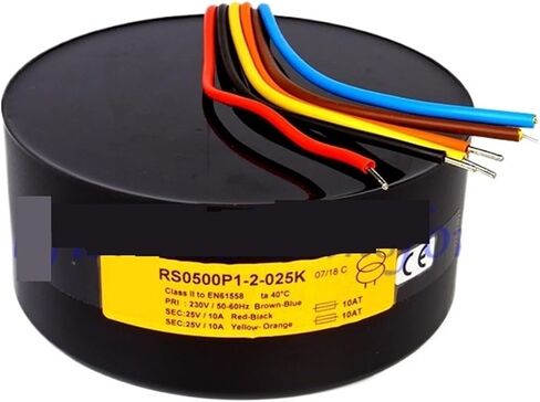 1PCS 500W 500VA DUAL 25V 30V 35V 40V 45V 50V Toridal Transformer (Dual 40V) in Saudi Arabia