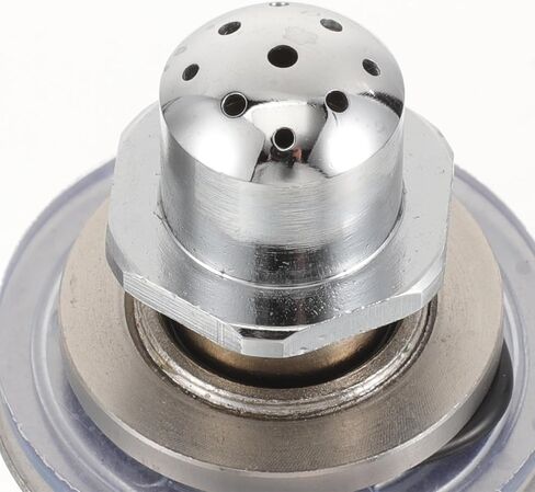 Bestoyard Cup Cup Gasher لـ Sink High Pressure Cup Rinser Machine لمقهى بار المطبخ - من السهل استخدام تصميم من ست أوراق فعال من الفولاذ المقاوم للصدأ in Kuwait