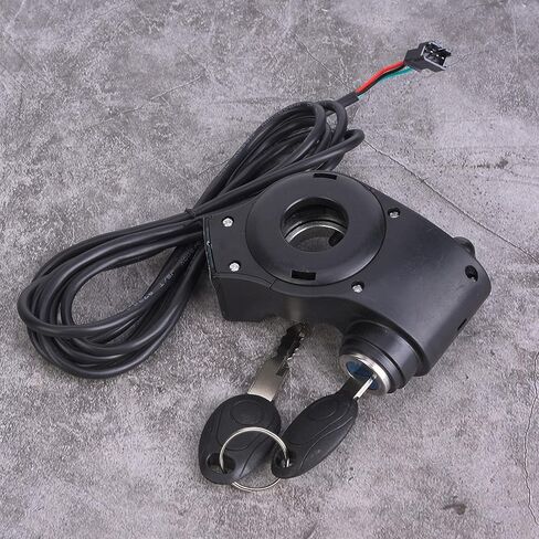 Upgraded Thumb Throttle, 12V to 99V Sensitive Digital Battery Voltage Display Switch Power, E Bike Throttle with Key, Electric Scooter Key Ignition for Electric Bike in Saudi Arabia