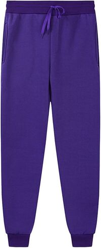Women's Joggers Pants Pockets Drawstring Running Sweatpants for Women Fleece Lounge Workout Jogging Track Pants in Kuwait
