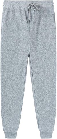 Women's Joggers Pants Pockets Drawstring Running Sweatpants for Women Fleece Lounge Workout Jogging Track Pants in Kuwait