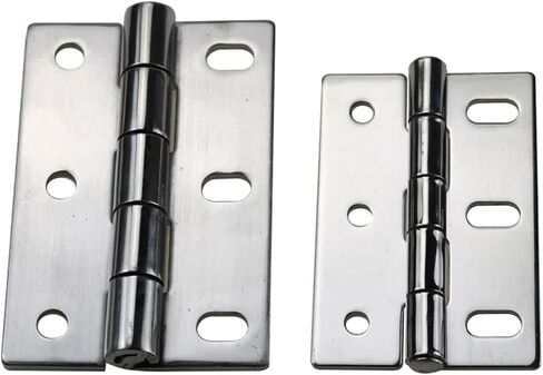 304 Stainless Steel Folding Door Load-Bearing Hinge 1Pcs(Small) in Saudi Arabia