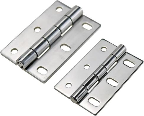 304 Stainless Steel Folding Door Load-Bearing Hinge 1Pcs(Small) in Saudi Arabia