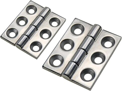 Large Hole Fastening Hinge Stainless Steel Accessories 1Pcs(XG02-042-2) in Saudi Arabia