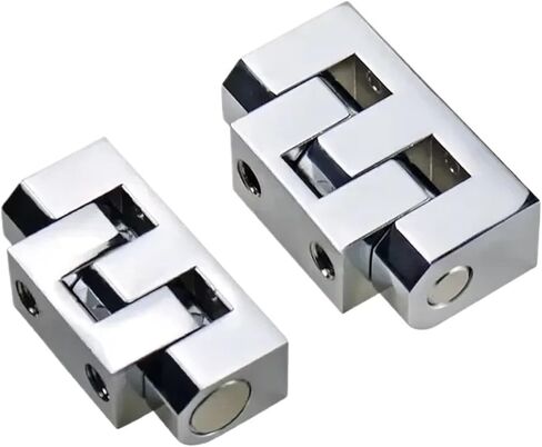 Zinc Alloy Rotating Metal Box Cabinet Door Hinge 1Pcs(Large) in Saudi Arabia