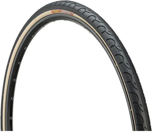 Kenda Kwest Tyre - 700 × 38 ، الفاصلة ، السلك ، الأسود/تان in Saudi Arabia