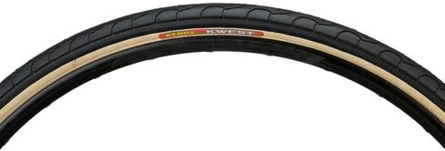 Kenda Kwest Tyre - 700 × 38 ، الفاصلة ، السلك ، الأسود/تان in Saudi Arabia