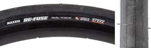 maxxis re -fuse - 700x32 - إطار الدراجة على الطريق ، مركب مزدوج ، جاهز للأنبوب in Saudi Arabia