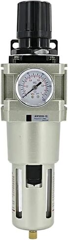 تصريف يدوي من النوع الهوائي مرشح الهواء ووحدة منظم الضغط AW5000-10 1 بوصة مع معالجة هواء الصرف اليدوي الغطاء in Kuwait