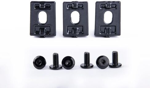 8 مجموعات من ملحقات ملف تعريف الألومنيوم من سلسلة 2020 مع موصلات الزاوية اليمنى ثلاثية (أسود) مناسبة ل 6 مم in Kuwait