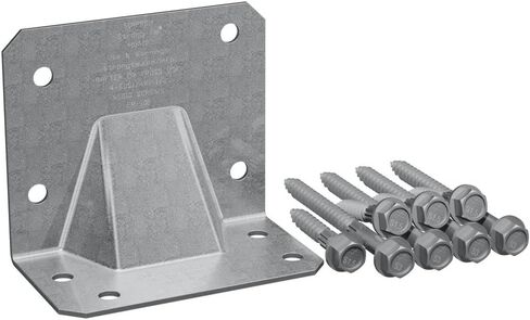 Simpson Strong-Tie HGA10KT HGA زاوية Gusset إعصار مع مسامير SDS (10-QTY) in Saudi Arabia