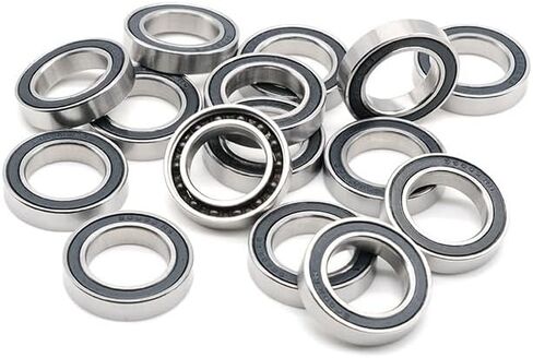 1Pcs S6802-RS Stainless Steel Hybrid Ceramic Bearing 15x24x5 mm ABEC-9 Bicycle Bottom Brackets Spares in Saudi Arabia