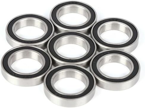 1Pcs S6802-RS Stainless Steel Hybrid Ceramic Bearing 15x24x5 mm ABEC-9 Bicycle Bottom Brackets Spares in Saudi Arabia