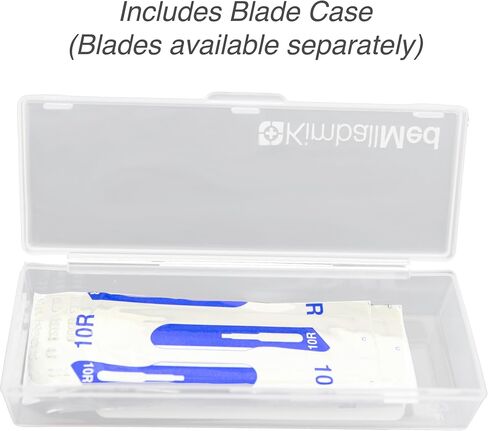 مقبض Scalpel Swann Morton No 3 للشفرات 10 و 10R و 11 و 15 و 15A لحمل شفرة الفولاذ المقاوم للصدأ و 2 حماة مقبض Scalple in Saudi Arabia