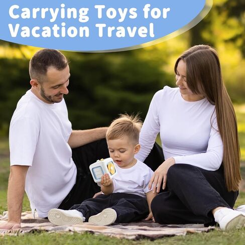 SOCBTNSO Busy Cube for Toddlers 1 Years, Montessori Toys for 1+ Year Old, Travel Toys for Kids 1-3, Learning Fine Motor Skills| First Birthday Gift for Children 12 Month + in Kuwait