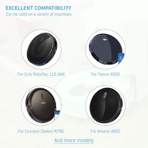 3400 مللي أمبير في الساعة بطارية li-ion لبطارية eufy robovac 11،11s ، 11s max ، 11s plus ، ecovacs deebot n79 n79s dn622 ، goovi f007c d380 d382 ، tesvor x500 ، x500 pro ، amarey a800 a900 14.4v vacuum in Kuwait