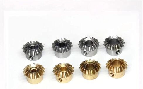 Bevel Gear Bevel Gear 0.5 die 20 Hole 3 90 Transmission DIY Copper Steel Stainless Steel(Copper) in Saudi Arabia