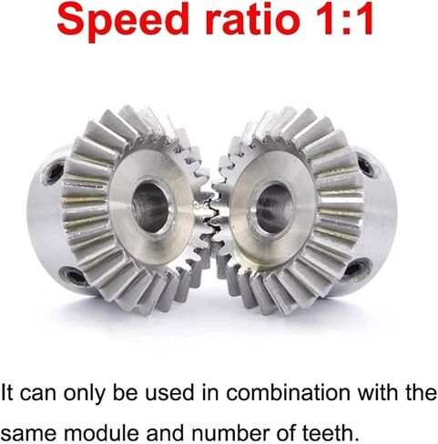 1 Piece 1:1 40CR Bevel Gear 1.5M 20 Teeth Inner Hole 8/10/12/14/15/16mm 90 Degree Meshing Angle Steel Gear quenching(14mm) in Saudi Arabia