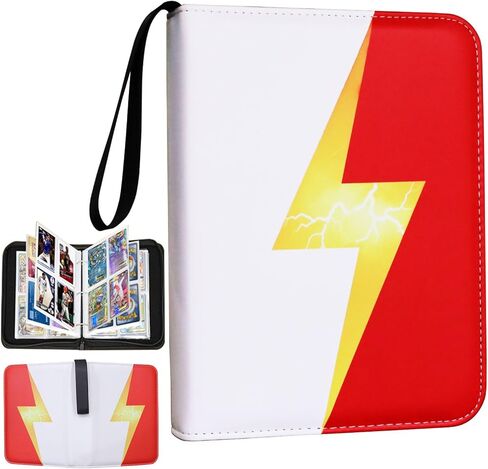 Cool Dragon Trading Card Binder - Binder 9 -pocket zipper مع 900 جيوب ، مثالية لهواة جمع البطاقات وعشاقها - ألبوم بطاقة تداول قابلة للتحصيل بأكمام in Saudi Arabia