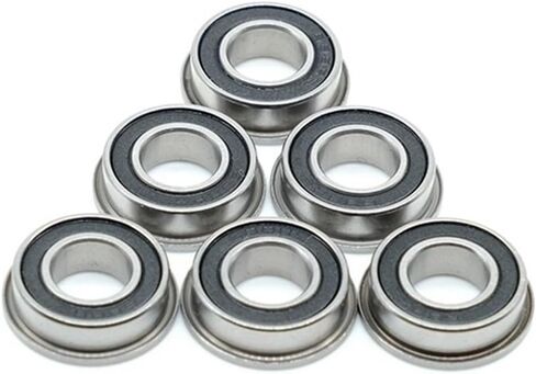 F6003 F6003RS Bearing F6003-2RS 20 * 35 * 11 Mm Flange Ball Bearings F6003-RS Garden Cart Wheel Bearing 4PCS in Saudi Arabia