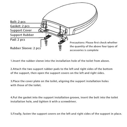 براغي مقعد المرحاض ، متوافقة مع Toto ومعظم المراحيض ، بما في ذلك وسادات الاستقرار الصافية ، جهاز تثبيت مقعد المرحاض مع مسامير تمدد المطاط لتركيب وإصلاح الثقب العمياء (2-PCs) in Kuwait