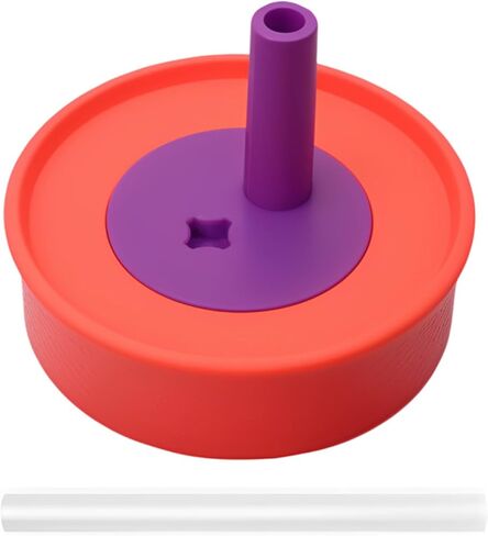 Compatible with Owala Kids Replacement Lid,Silicone Replacement Lid Fit for Owala Kids Insulation Stainless Steel Tumbler 12 Oz 15 Oz,with Spill Resistant Flexible Straw,Dishwasher Safe,Green,2Set. in Kuwait