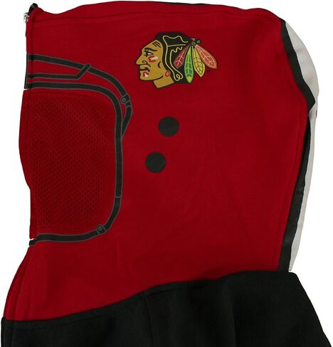 Outerstuff NHL Big Boys Youth (8-18) Full Zip Helmet Masked Fleece Hoodie, Team Option in Saudi Arabia