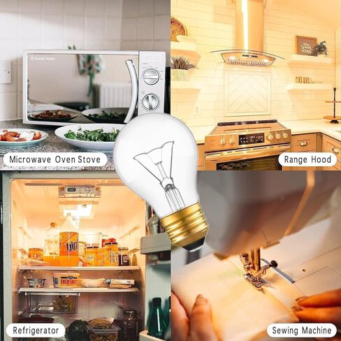 40 Watt Incandescent Light Bulbs,e26 Chandelier Bulbs, ge Light Bulbs 40 watt,Medium E26 Candelabra Base 40W Equivalent Incandescent Torpedo Tip Chandelier with Crystal Clear (6) in Kuwait
