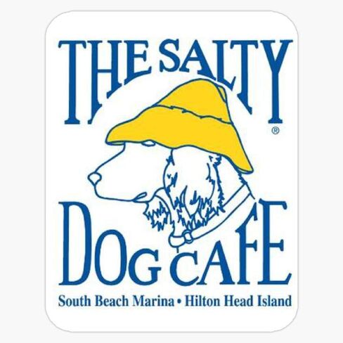 The Salty Dog Vinyl Waterproof Sticker Decal Car Laptop Wall Window Bumper Sticker 5" in Saudi Arabia