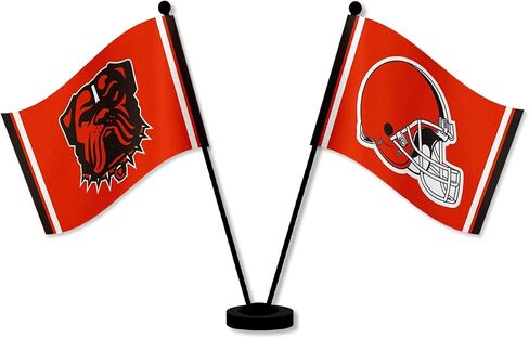 Cleveland Browns Desk and Table Top Flags in Saudi Arabia