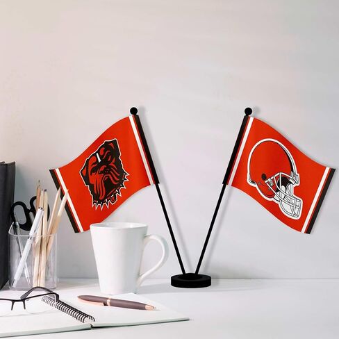 Cleveland Browns Desk and Table Top Flags in Saudi Arabia