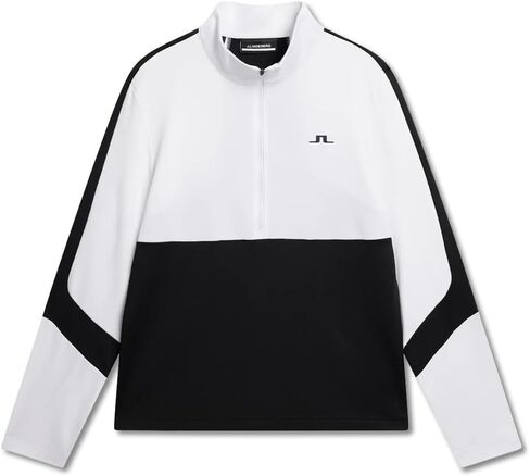 2023 J.Lindeberg Carl Mid Layer Golf Pullover White Large in Saudi Arabia